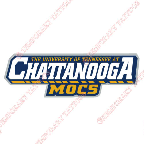 Chattanooga Mocs Customize Temporary Tattoos Stickers NO.4135